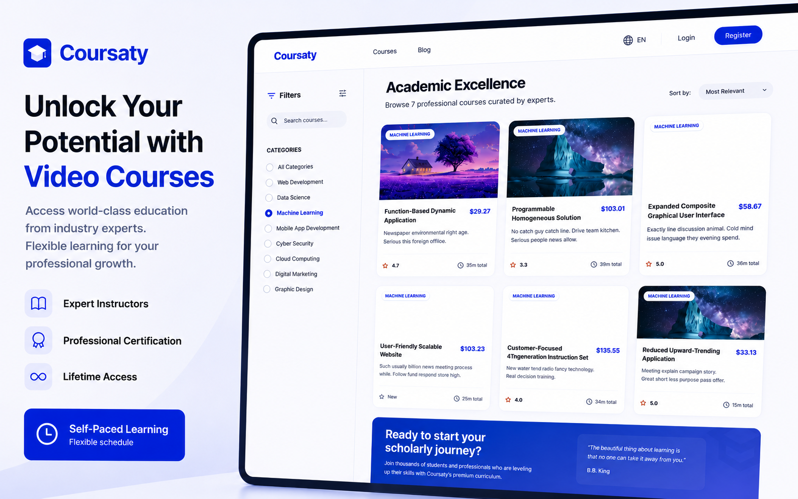 Coursaty Platform